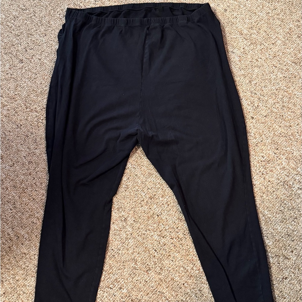 Women’s Maternity Black Leggings